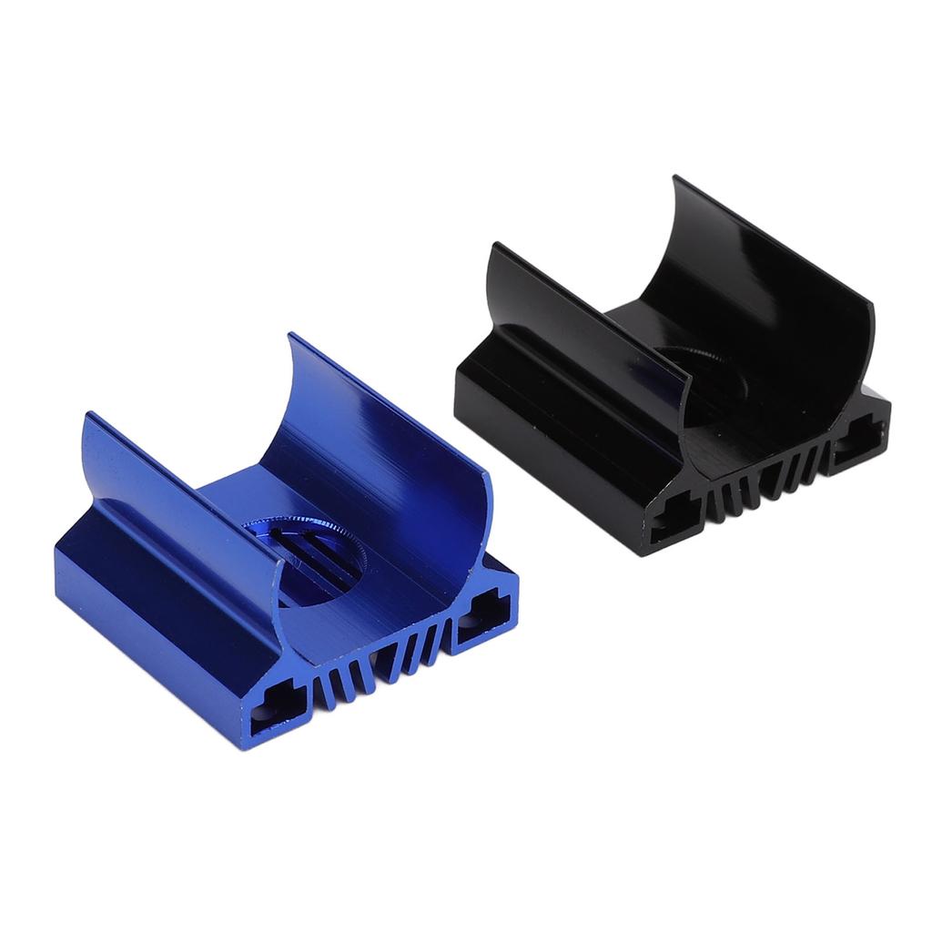 2pcs Brushed Motor Heat Sink Fins Professional Aluminium Alloy RC Motor Heat Sink Fins for TRX4M