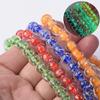 10pcs Round 10mm Handmade Luminous Lampwork Glass Loose Beads For Jewelry Making Accessories DIY Crafts Findings