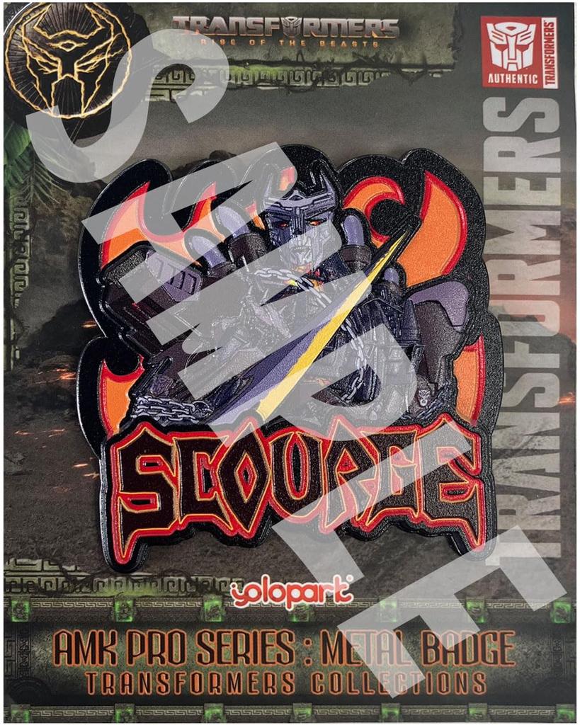 Doyusha Beast Awakening AMK PRO Series Approximately 22cm Plastic Model Kit Transformers Scourge, Tall, Pre-painted (Robot)