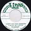 7-дюймовая пластинка KEN BOOTHE & SHORTY PERRY / THE GAY - Can't You See Version / Aren't You NONE Links Records 2022 Япония Регги, Ска и Даб Б/У