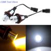 New 12V LED Angel Eyes for E39-5W LED Side Marker Light Bulb Canbus White Yellow