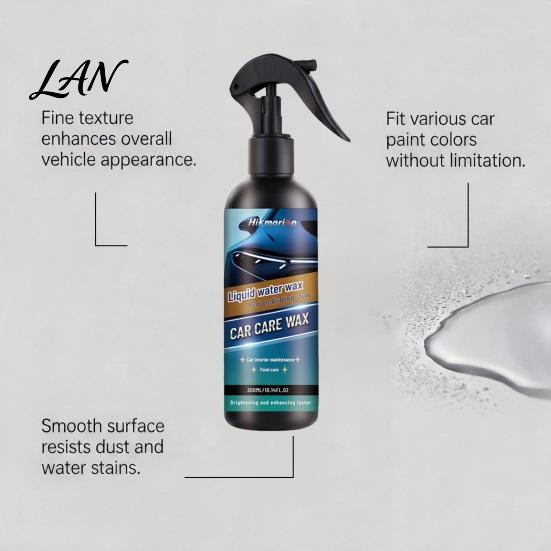 Water-based Car Paint Spray Care Spray, 300ml Quick Detailer for Auto Body, 30 Second Oxidation Delay No Rinse Shine Coating Metal Matte Paint,