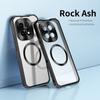 Magnetic Hybrid Metal Bumper Frame Case for vivo IQOO 15 5G Clear Frosted PC Back Shockproof Cover