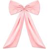 Bow Decor Large Bow for Room, Coquette Giant Ribbon Tie for Birthday Party Backdrop Wall Decor(24 X 36 Inches)