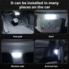 8LED Wireless Touch Light Car Interior USB Reading Light Rechargeable Magnetic Base Auto Roof Trunk Ceiling Lamp 5V