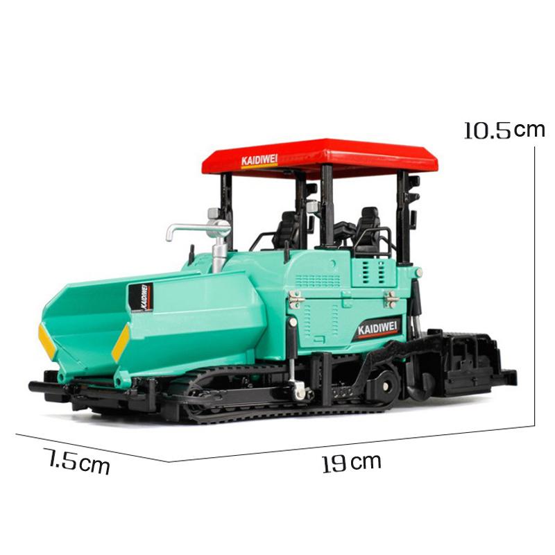Масштаб 1/40, сплав, литье под давлением, асфальтоукладчик, асфальтоукладчик, дорожно-строительная машина, игрушки, инженерная модель автомобиля, украшение, детские игрушки