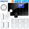 Tuya Умная двухсетевая GSM WiFi противоугонная охранная сигнализация для домашних дверей и окон