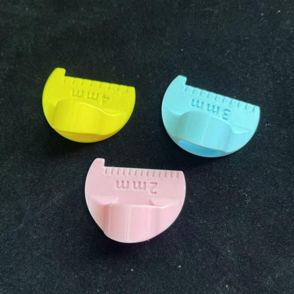 3Pcs Sewing Template Ruler Finger Sewing Ruler Quilting Stitching Aid For Fabric Measuring Quilting Sewing Craft Project