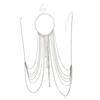 Womens Body Chain Trendy Chest for Music Festival Belly Dancing Nightclub