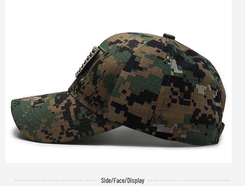 Весенне-осенняя бейсболка на липучке с вышивкой американского флага – Унисекс дизайн для улицы