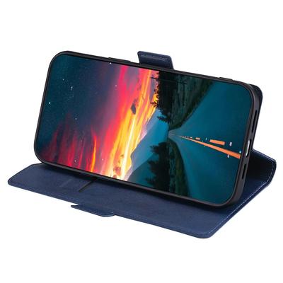 Чехол-подставка для телефона для Oppo Reno8 T 4G из ПУ кожи с держателем для карт, защитный чехол для мобильного телефона