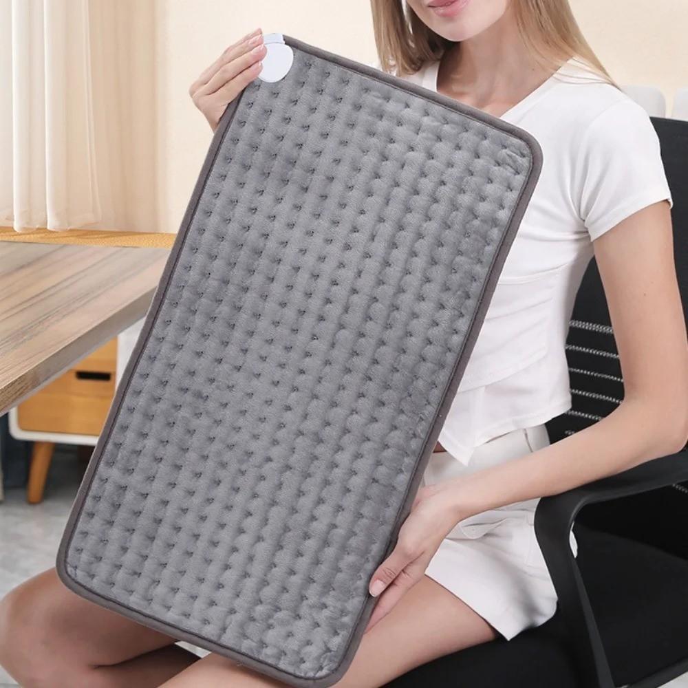 Многофункциональная грелка, портативное зимнее теплое электрическое одеяло для облегчения боли в шее, физиотерапевтическая подушка с таймером