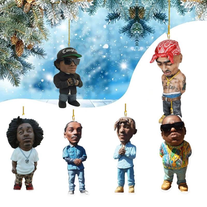 Notorious Biggie Action Figure Acrylic Ornament Gift