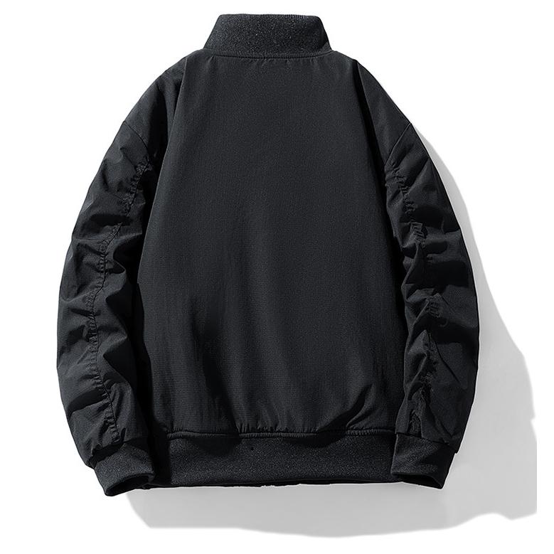Куртка большого размера мужская с воротником-стойкой, водонепроницаемое пальто большого свободного покроя