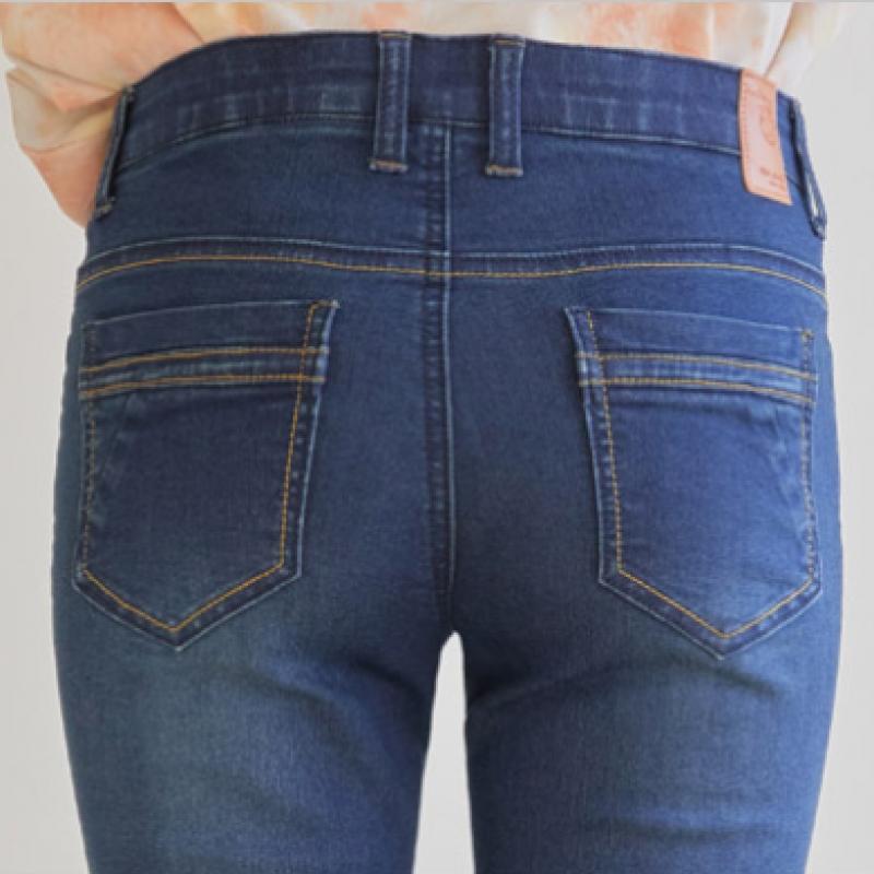 Bang Bang Women S Regular Fit Stretch Denim Indigo