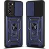 Protective Case - PROSHOP - for Samsung S21 Plus - Shockproof - Scratch-Resistant - Navy Blue