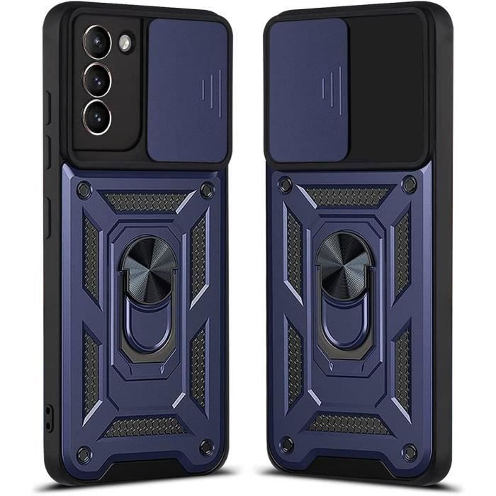Coque de Protection - PROSHOP - pour Samsung S21 - Bleu Marine - Anti-Rayure - Antichoc
