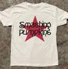The Smashing Pumpkins Красная Звезда Хлопковая Белая Футболка Унисекс Футболка