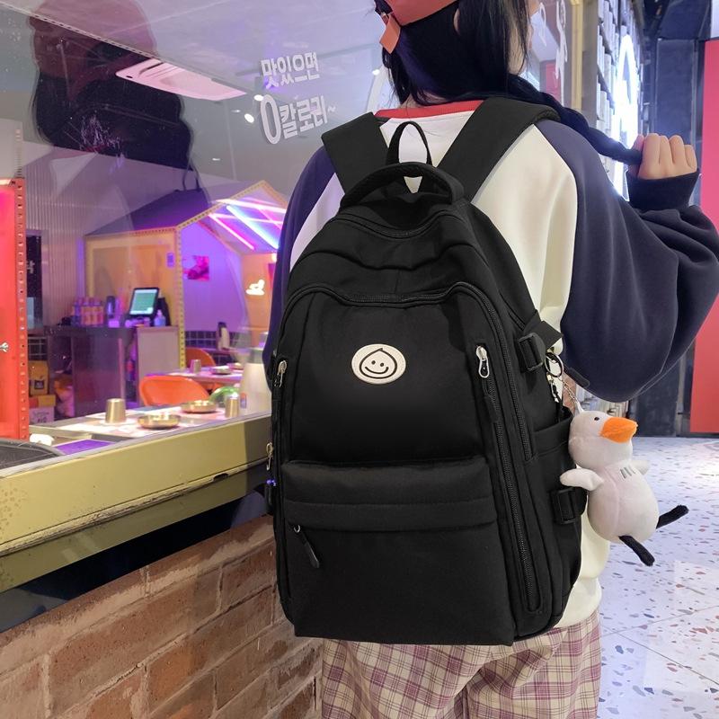 Schoolbag female ins Mori versatile niche Internet celebrities middle and high school students large capacity high value dirt resistant backpack