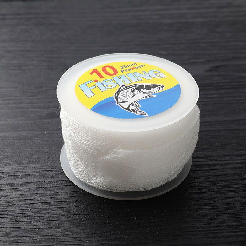 10 м ПВА-сетка для ловли карпа, водорастворимая сетка для подачи прикормки, воронка для бойла