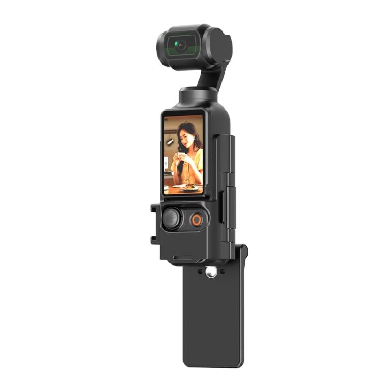 Protective Frame Magnetic Mount for Pocket 3 with Angle Adjustability and Camera Bracket