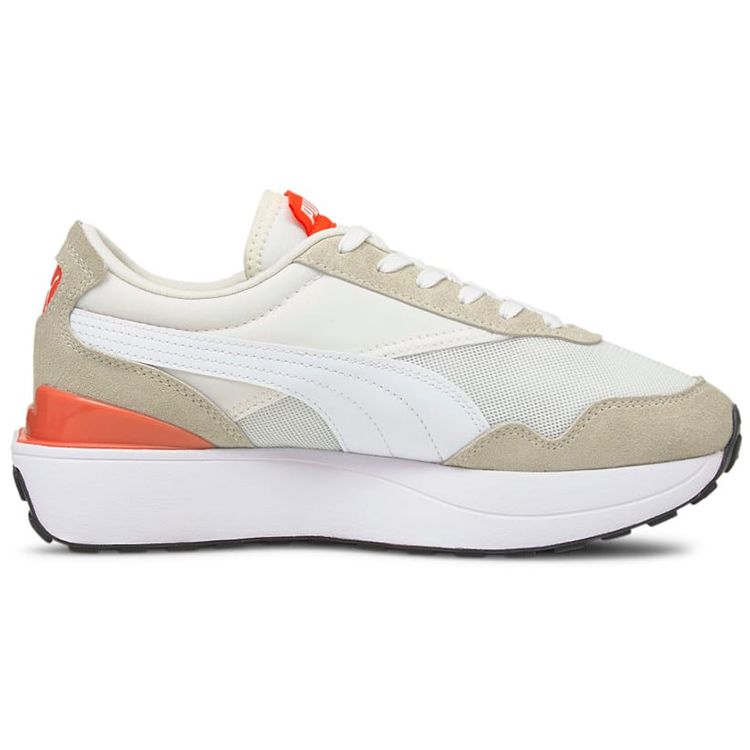 Puma Cruise Rider Trainer Lace-Up Fabric Shock Absorption Non-Slip Wear-Resistant Low-Top Casual Running Shoes Women Sneaker 375054-02