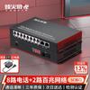 Fenghuo Weishi 8-канальный телефонный и 2-портовый Ethernet PCM Оптический мультиплексор