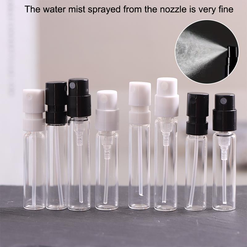 Мини-бутылки со штыковым замком, флаконы для тестерных образцов духов, флаконы для многоразового использования, распылители для духов, дорожные косметические контейнеры
