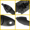 2X Door Exterior Handle Front 2000-2007 For Ford Driver Side Focus 4-Door Sedan