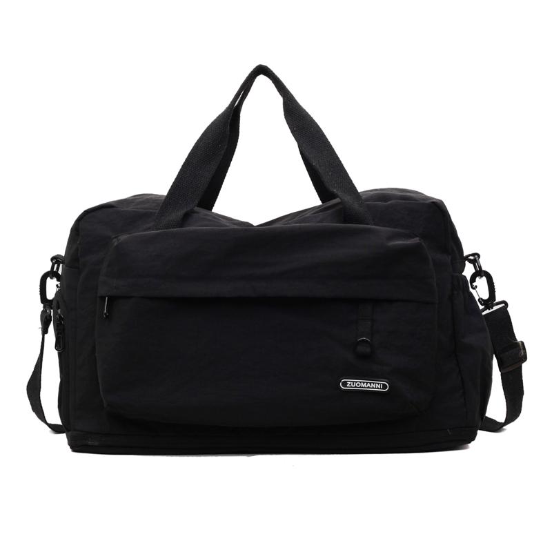 Женская легкая складная дорожная сумка-дафл, большая вместимость, много отделений, дорожная сумка для багажа, нейлоновые спортивные сумки-тоут для спортзала