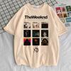 Y2K Vintage Hip Hop Tops Punk Colorful Harajuku T-shirt The Weeknd Cotton T Shirt Men's Women T Shirts Unisex
