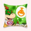 Наволочка Супер Марио Наволочка с коротким плюшем на тему Марио Для декора автомобиля, гостиной 45*45см