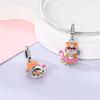 Charms Copper Corgi Swimming Ring Vacation Pendants Fit Charms Plata Original Bracelet Women Jewellery Making Fine Gifts