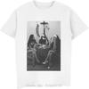Nuns Playing Card Smoking Funny Men Unisex Brand New Clothing Men's Fashion Man Cotton Clothing ONeck Tops Shirt Hot Sale anime