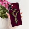 Для Oppo A6t Pro 4G Чехол CPH2849 Милая Корона Буквы Чехол Мягкий Силиконовый Чехол для Телефона Для Oppo A6t 5G OppoA6t Pro Задняя Крышка Fundas