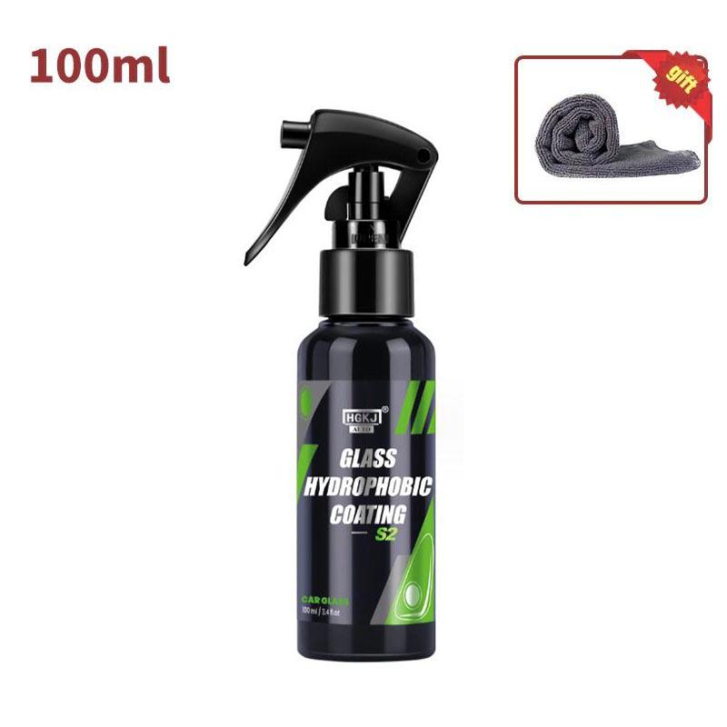 HGKJ S2 Стекло гидрофобное покрытие спрей от дождя автомобильный антидождь прозрачный нано-водонепроницаемый агент по уходу за автомобилем