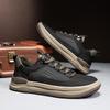 Мужские кроссовки из натуральной кожи, нескользящая мужская спортивная обувь, удобная мужская обувь для отдыха на открытом воздухе, новая модная обувь для треккинга, кроссовки