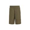 Adidas Originals Logo Embroidered Striped Sports Shorts Men Bottoms Olive-Green HS2090