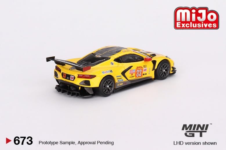 MINI GT MiJo Exclusives Corvette Racing Racing Transporter Set North America Limited Готовый продукт × 1/64 C8.R