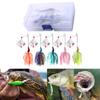 5Pcs Spinnerbait Fishing Lures Kit Fishing Buzzbait Lures Spinner Baits Swim Jigs Fishing Lure for Bass Trout Salmon