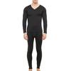Thermal Underwear Long Johns Set Plus Size V Neck Slim Fit Elastic Fleece Keep Warm Thick Thermo