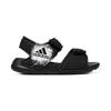 Adidas Altaswim Soft Sole Comfortable Low Top Walking Shoes Baby Shoes Bright-Black BA9282