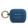 Guess Guacapsilglbl Airpods Pro Coverblue/Blue Silicone Glitter