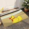 1pc Kwaii Yellow Duck Welcome Bathroom Absorbent Mats Anti-Slip Mats Home Decor Supplies Carpets Home Kitchen Floor Mats