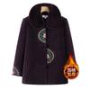 Winter cotton-padded jacket thickened jacket women's velvet winter cotton-padded jacket top