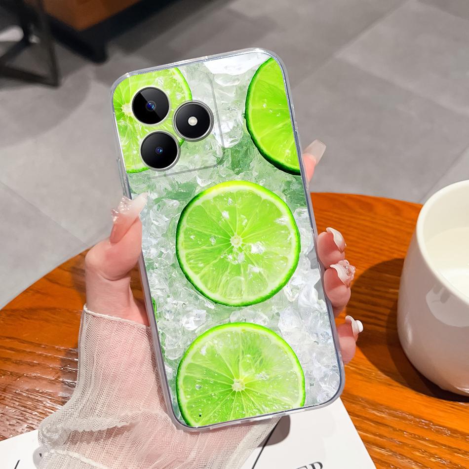 Чехол для Realme Note 50 Простой Стильный Прозрачная Задняя Крышка Для Realme Note50 Funda Мягкий Прозрачный ТПУ Силикон Противоударный Корпус