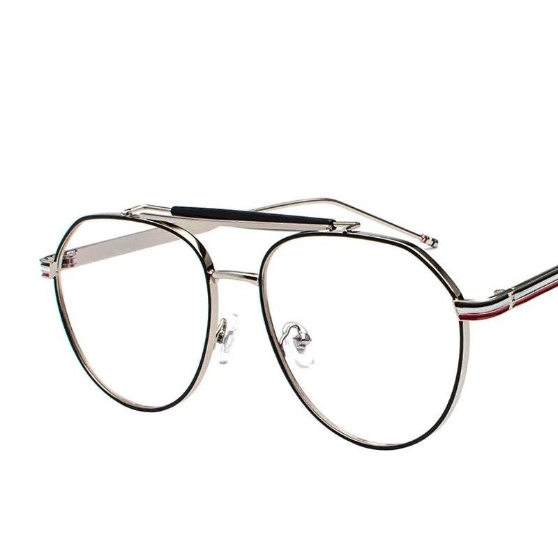 Новые роскошные брендовые дизайнерские солнцезащитные очки, золотые очки, оптика, оправа, прозрачные винтажные солнцезащитные очки для женщин и мужчин, оптические солнцезащитные очки UV400, авиационные солнцезащитные очки