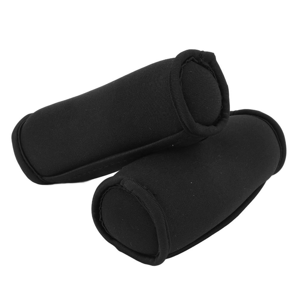 2pcs Soft Shell Material Handheld Soft Dumbbells Hand Strap Dumbbells Walking Exercise