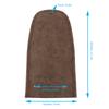 Мотоцикл   Декоративная накладка на переднюю часть (Bib Cover) из искусственной кожи с рисунком пламени. Подходит для XL 883 1200 48