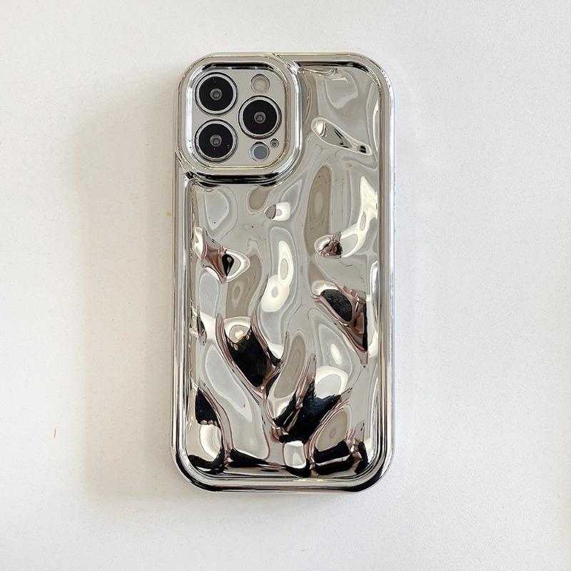 Чехол для телефона Qianliyao 3D с гальваническим рисунком метеорита для iPhone 15 14 13 12 16 Pro Max 14promax, мягкая противоударная задняя крышка